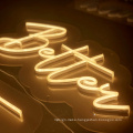 Unbreakable led neon letter sign design letters high quality acrylic lighted custom led neon sign